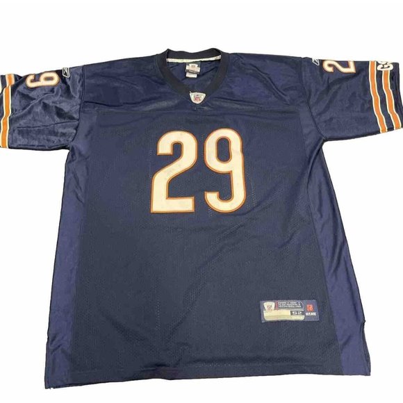 CHICAGO BEARS NFL FOOTBALL JERSEY CHESTER TAYLOR #29 REEBOK SEWN Blue 52 - Picture 1 of 6